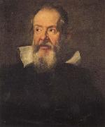 Justus Suttermans Portrait of Galileo Galilei oil painting reproduction